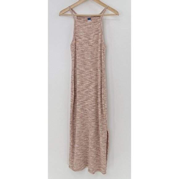 Old Navy Dresses & Skirts - Old Navy Women's Sleeveless Ribbed Body on Maxi Dress Size M Stretch Side Slit